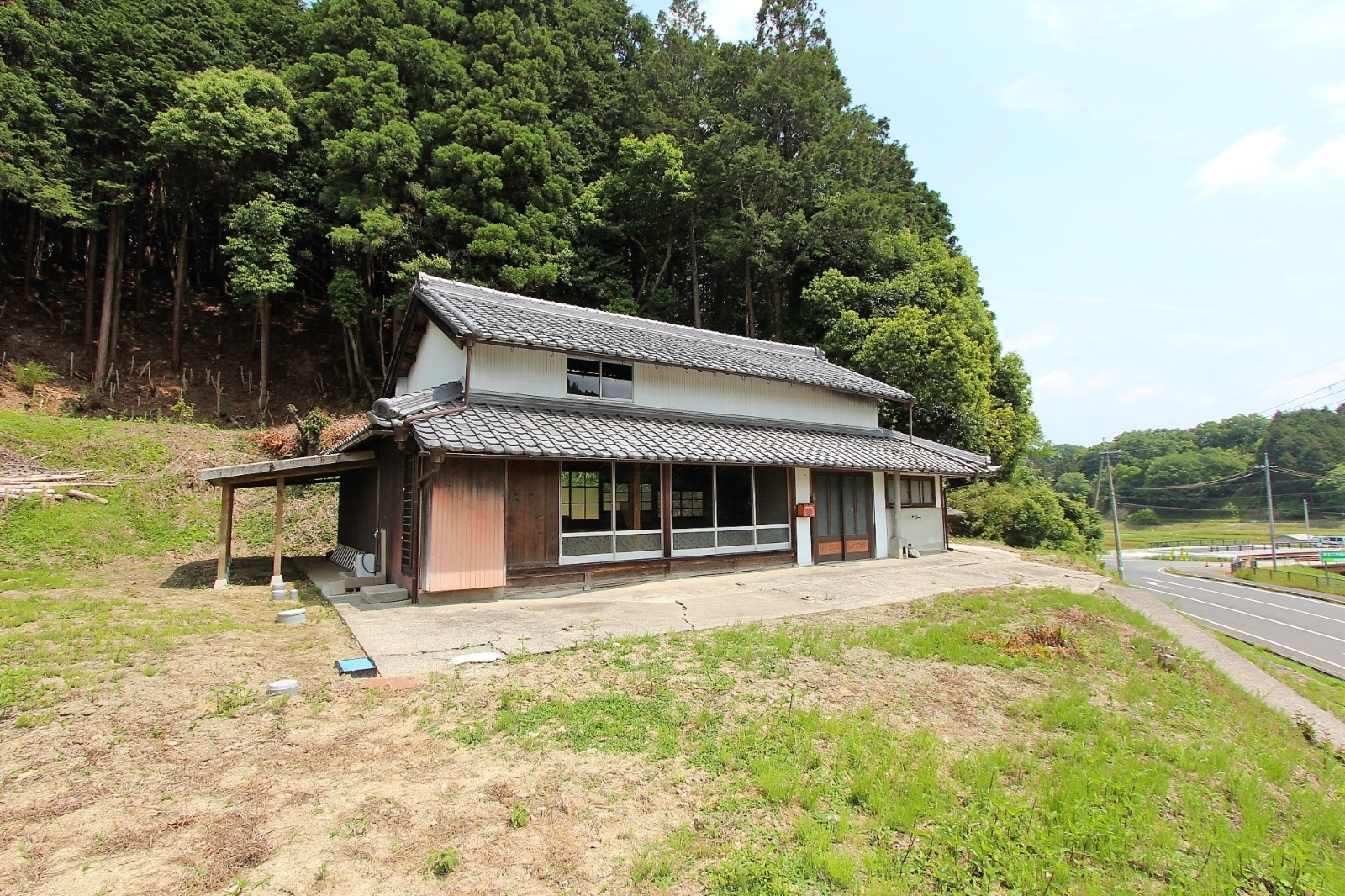 滋賀県甲賀市甲南町野川「家庭菜園と裏山で満喫する田舎LIFE」